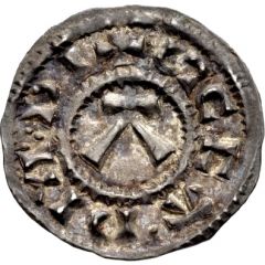 1/2 Penny -anonymous St. Edmund Memorial coinage