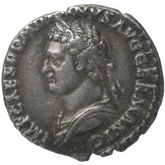 Denarius - Domitian P M TR POT III IMP V COS X P P