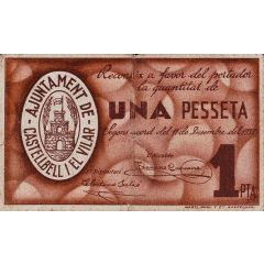 1 Peseta Castellbell i el Vilar