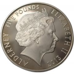 5 Pounds - Elizabeth II Diamond Jubilee - Investiture