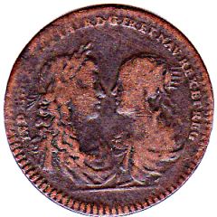 Token - Marriage Louis XIV and Marie Thérèse