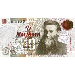 10 Pounds Northern Bank