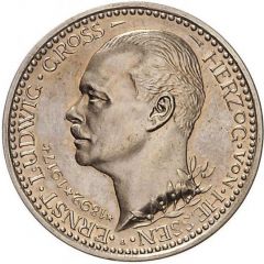 3 Mark - Ernest Louis Jubilee - Pattern