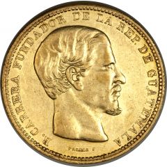 16 Pesos Rafael Carrera