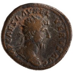 Dupondius - Lucius Verus FORT RED TR POT III COS II S C, Fortuna