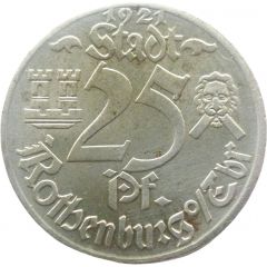 25 Pfennig - Rothenburg ob der Tauber Plönlein