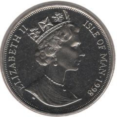1 Crown - Elizabeth II World Cup - France