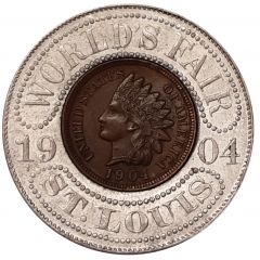 Encased Token - St. Louis World`s Fair