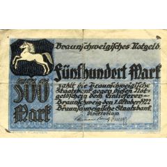500 Mark Braunschweigische Staatsbank