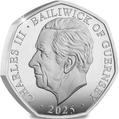 50 Pence - Charles III Classic Children`s TV - Poggle’s Wood, Colour