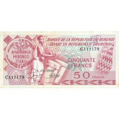 50 Francs Red