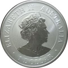 1 Dollar - Elizabeth II 6th Portrait - Super Pit Australia