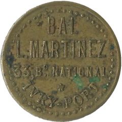 20 centimes - Bal Martinez - Ivry-sur-Seine [94]