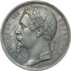 Medal - Exposition Universelle de Besançon - Napoleon III
