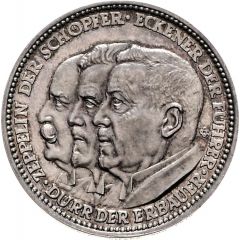 Medal - Auf die Weltfahrt des Luftschiffes Graf Zeppelin 1929
