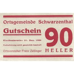 90 Heller Schwarzenthal