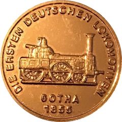 150 years of German Railroads Gotha 1855