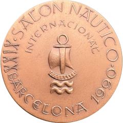 Medal - 29th international nautical exhibition in Barcelona 1990
