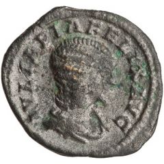 Denarius - Julia Domna LVNA LVCIFERA, Luna and Diana