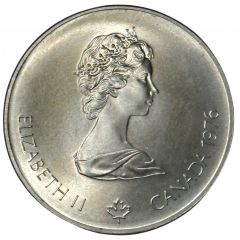 5 Dollars - Elizabeth II Olympic village