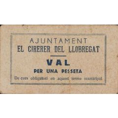 1 Peseta El Cirerer del Llobregat