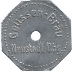 1/2 Liter - Geussen-Bräu Neustadt/Coburg