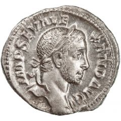 Denarius - Severus Alexander P M TR P VIIII COS III P P