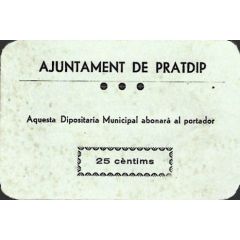 25 Céntimos Pratdip
