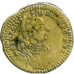 Counter Token - George II Rosenheim Rechenpfennig