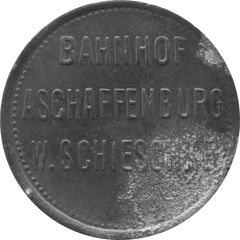 100 Pfennig - Aschaffenburg W. Schieschke