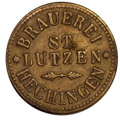 Token - Brauerei St. Lutzen Hechingen