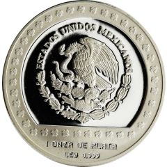 100 Pesos Xochipilli - 1 oz Silver Bullion