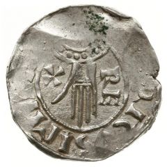 Denier - Henry II Deventer mint, hand