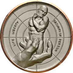 Medal - Life Liberty Security of Person