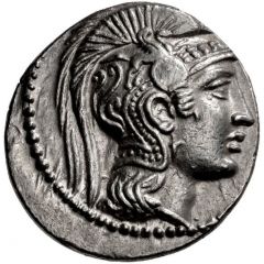 Tetradrachm - Antiochos, Karaichos and Egemo...