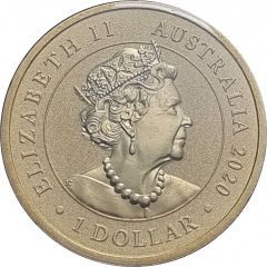 1 Dollar - Elizabeth II 6th Portrait - Citizenship