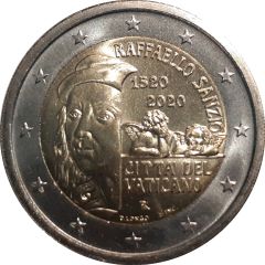 2 Euros - Franciscus Raphael Sanzio