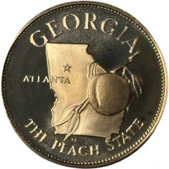 Medal - States of the Union Georgia