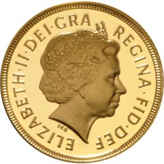 2 Sovereigns- Elizabeth II 4th portrait, Golden Jubilee