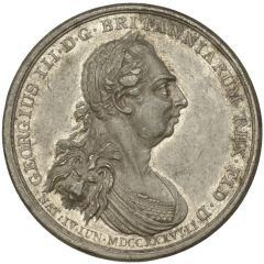 Medal - George III Victories, white metal