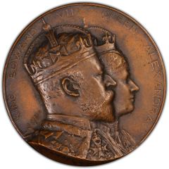 Medal - Edward VII Hotel Victoria