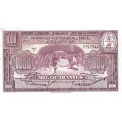 1000 Guaranies Banco Central del Paraguay