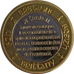 Token - Fonderie Saint Luc Bretagne triskell