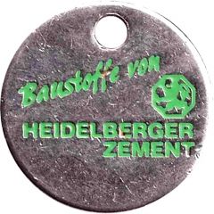 Shopping Cart Token - Heidelberger Zement