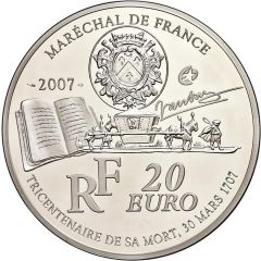 20 Euros Sebastien Le Prestre de Vauban