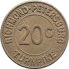 20 Cents - Richmond-Petersburg Turnpike Virginia Highways