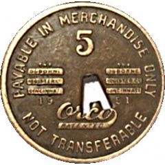 5 Cents - Amherst Coal Company Amherstdale, West Virginia