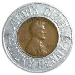 Encased Token - Stork Club Lucky Penny