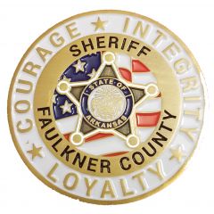 Challenge Coin - Faulkner County Sheriff`s Office Arkansas