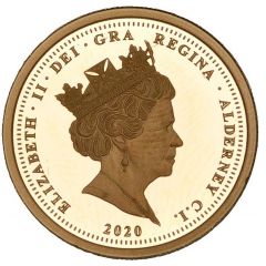 1/2 Sovereign - Elizabeth II VE Day